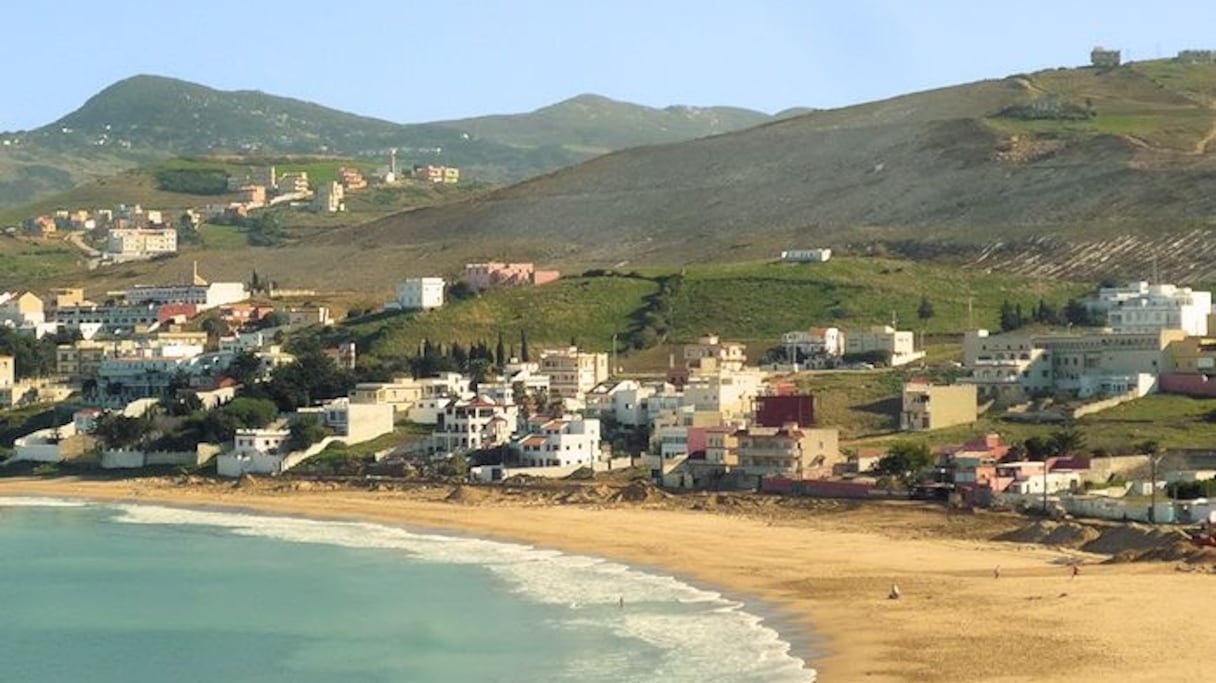 La plage de Ksar Sghir
