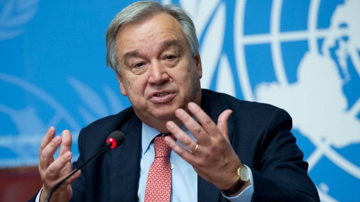 Antonio Guterres, secrétaire général de l'ONU.
