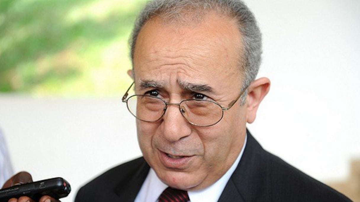 Ramtane Lamamra, ministre algérien des Affaires étrangères.
