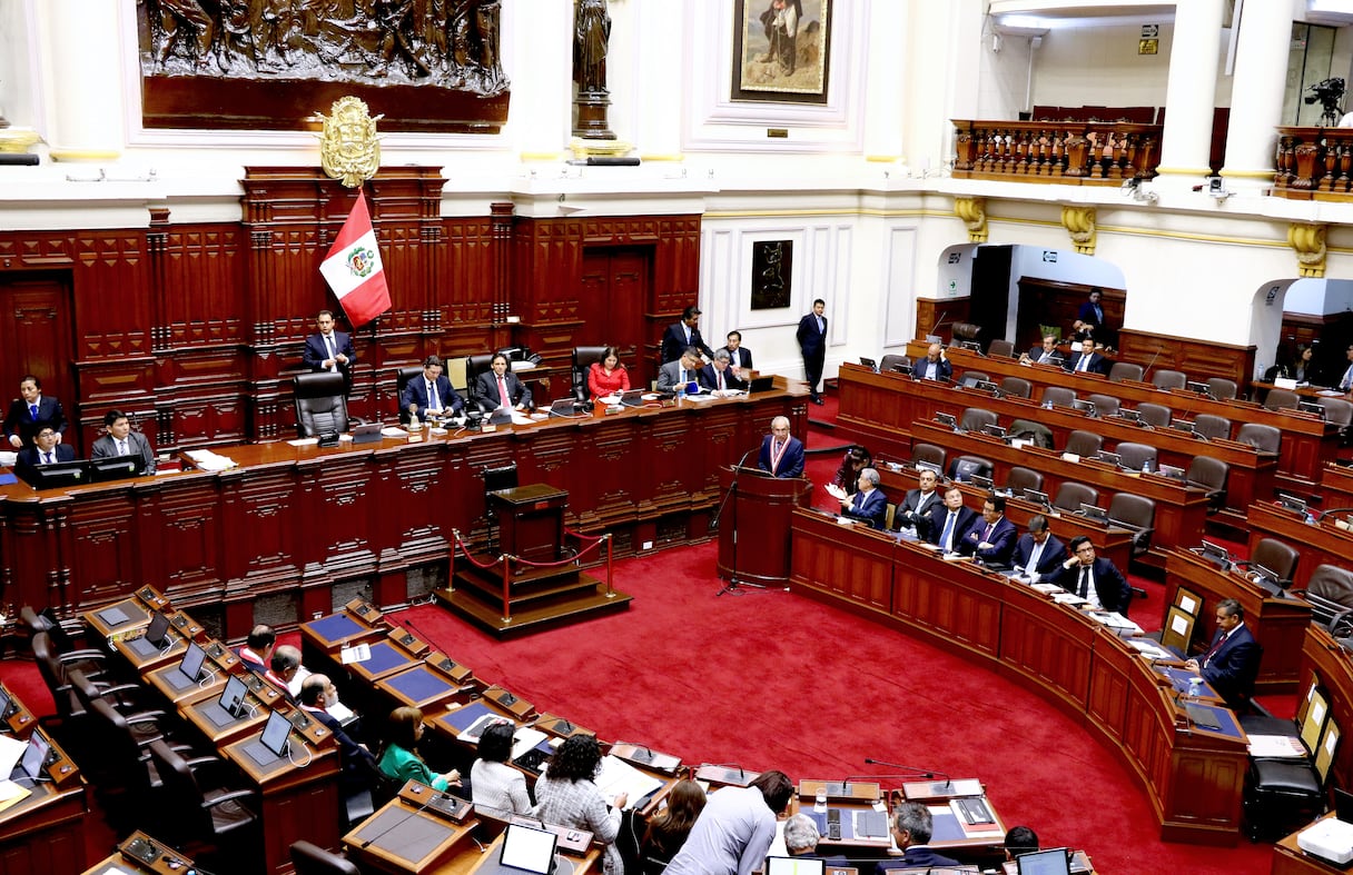 Le Congrès de la République de Pérou.