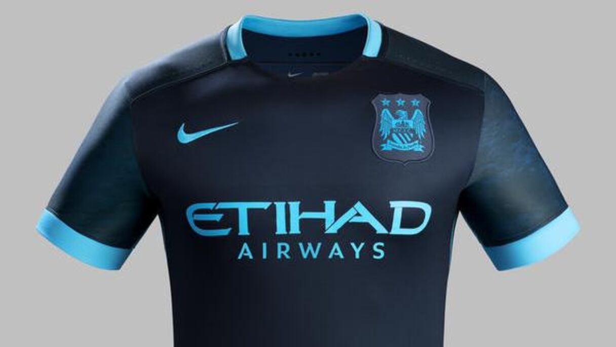 Manchester City third (Nike).