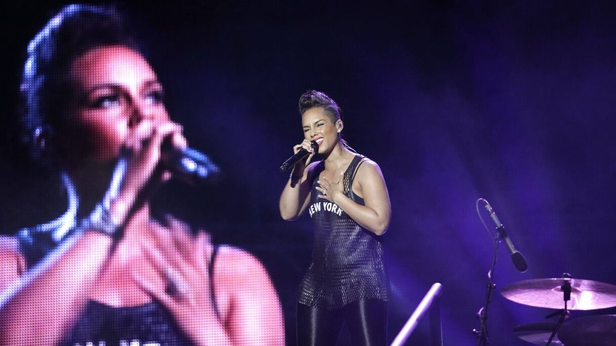 Un public qu'elle porte dans son coeur comme il la porte en lui et auquel elle a offert une prestation de haute voltige. 
