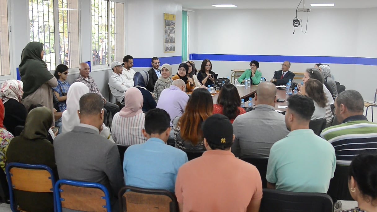 Le centre de solidarité des étudiants en situation de handicap au sein de la Faculté des sciences juridiques, économiques et sociales de Casablanca.
