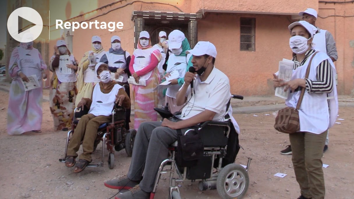 Plusieurs personnes en situation de handicap ont choisi de prendre part aux élections du 8 septembre 2021, sous les couleurs du PND.
