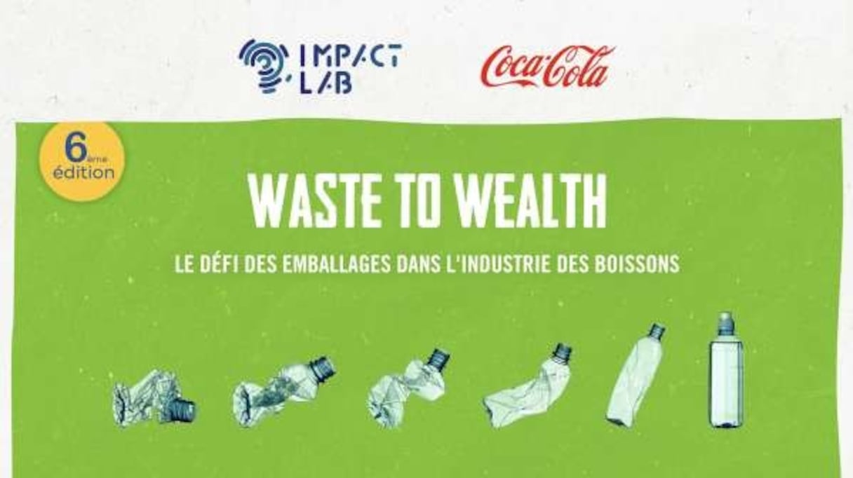 Affiche de la 6e édition de l'Impact Lab 2020 en collaboration avec Coca-Cola.
