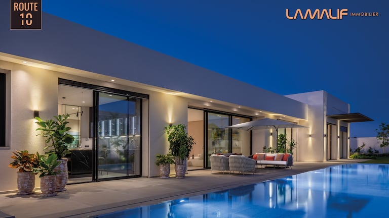 A coeur de la Résidence Route 10 de Lamalif Immobilier.