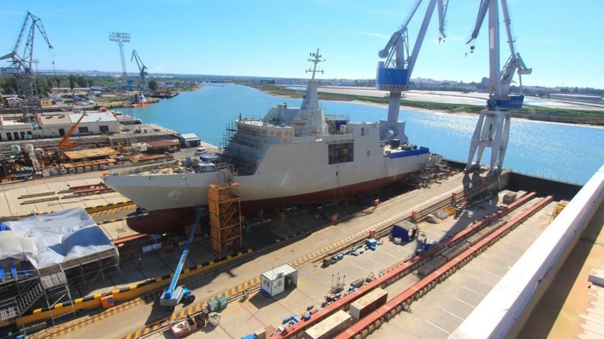 Chantier naval de Navatia à San Fernando, près de Cadix 
