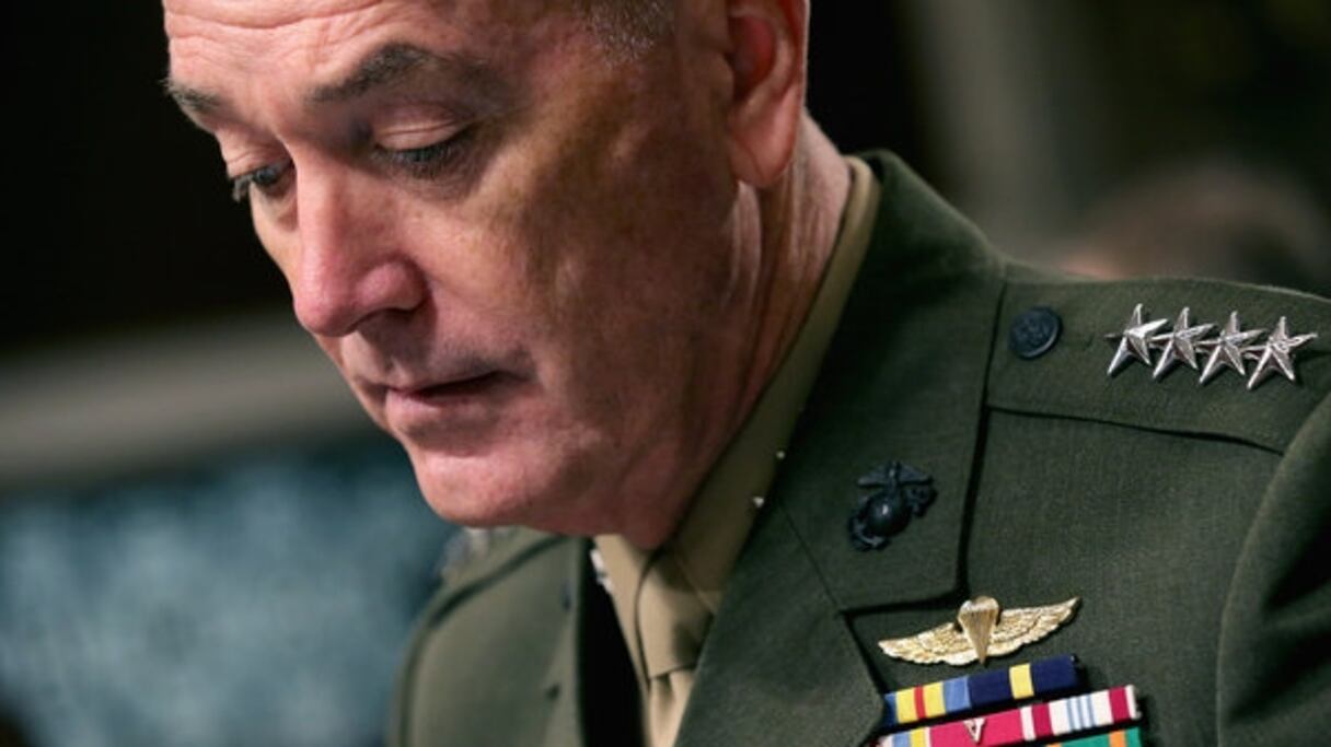 Le général Joseph Dunford, président du Comité des chefs d’état-major US interarmées.
