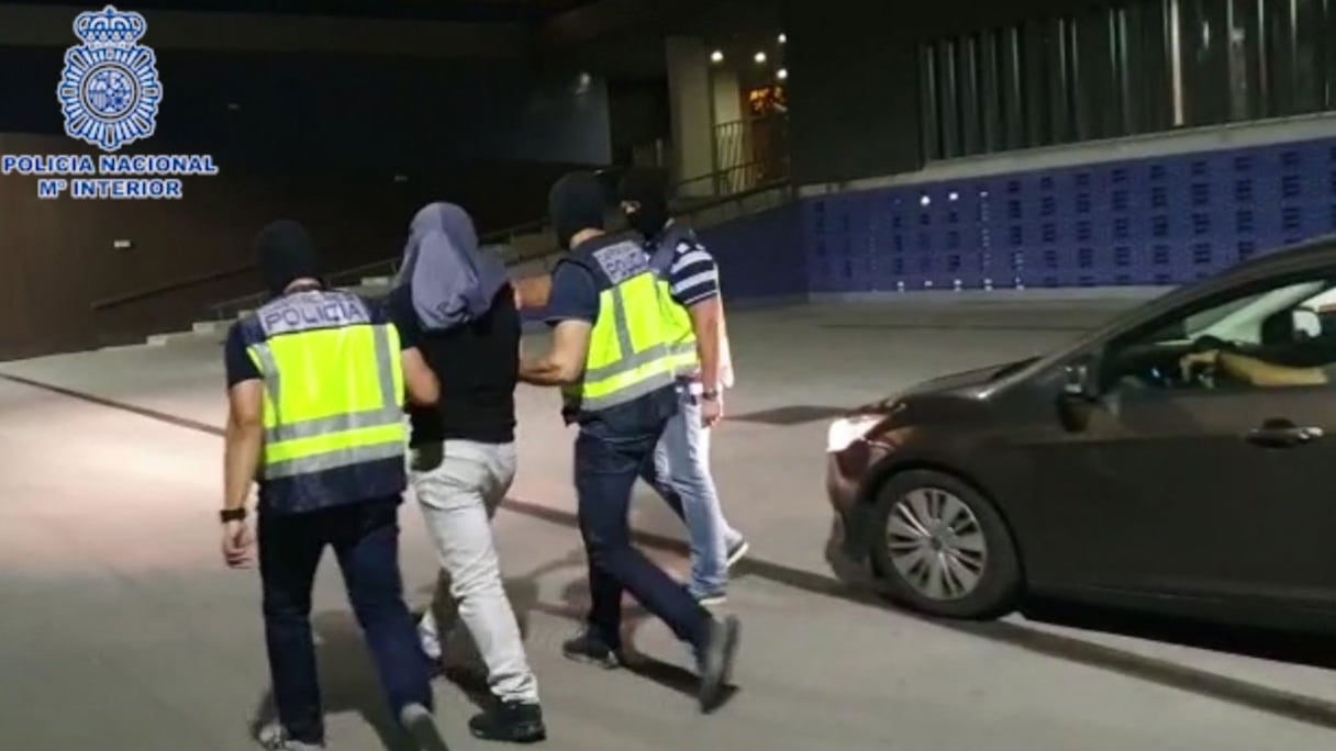 Arrestation en Espagne d’un terroriste présumé recherché par le Maroc depuis septembre. (Police nationale espagnole).
