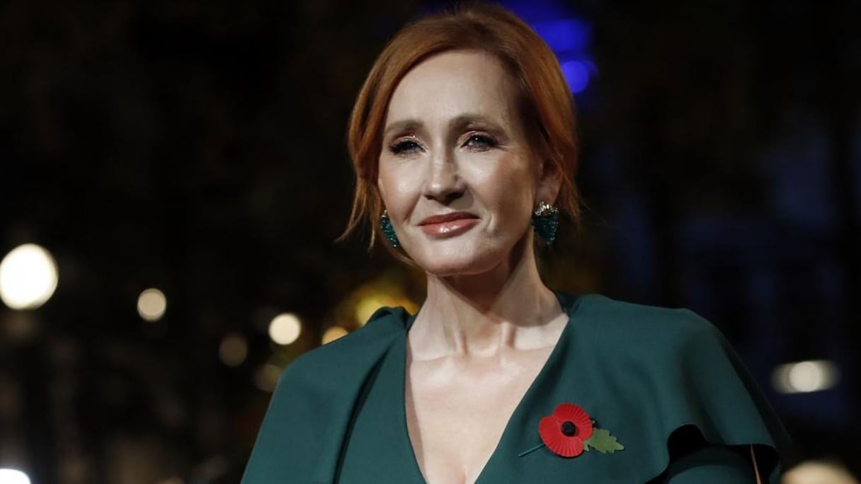 J.K. Rowling, la célèbre auteure de Harry Potter.
