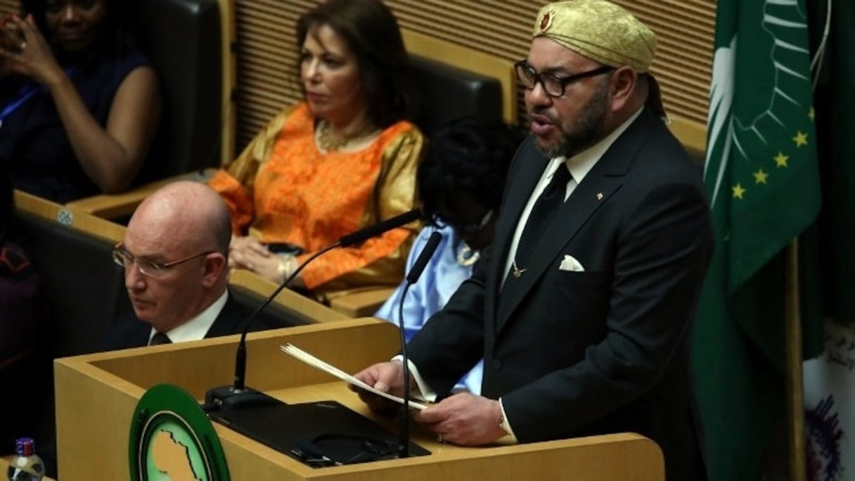 Discours historique du roi Mohammed VI, le 31 janvier 2017, au lendemain du retour du royaume du Maroc à l'Union africaine.
