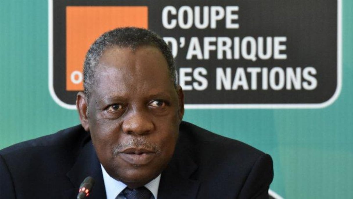 Issa Hayatou, le tout puissant président de la CAF. 
