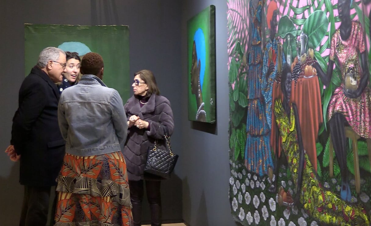 Grosse affluence à la Foire d’art 1-54 de Marrakech