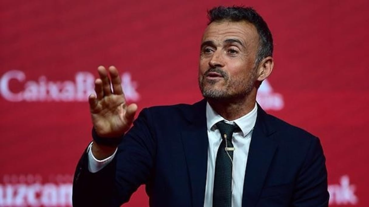 Le sélectionneur de l'équipe d'Espagne Luis Enrique.
