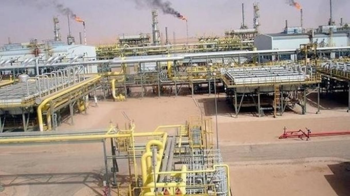 Les installations de la Sonatrach.
