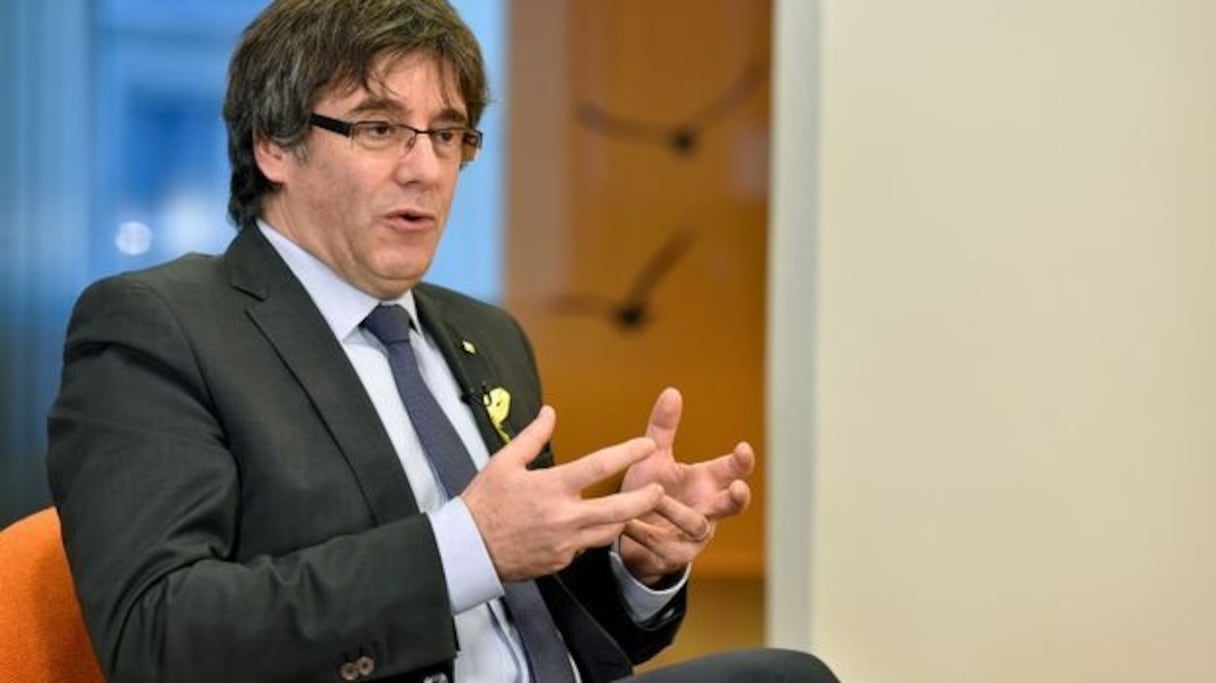 L'ancien président catalan Carles Puigdemont.
