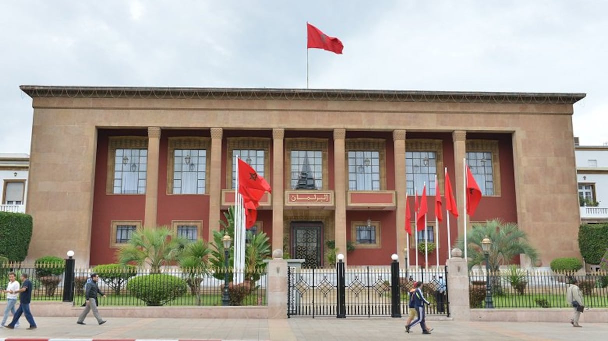 Le Parlement du Maroc, à Rabat.
