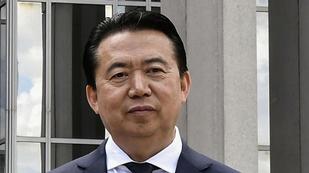 Le président chinois d'Interpol, Meng Hongwei.
