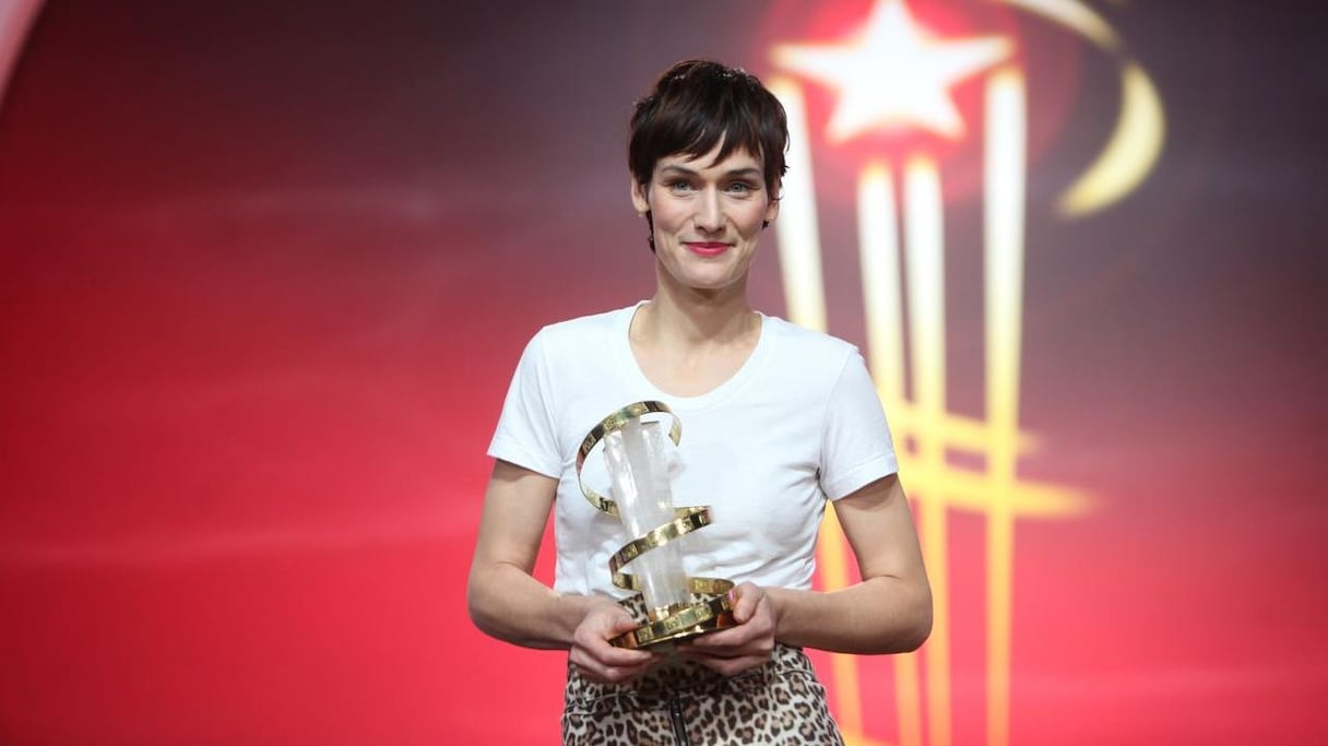 Le prix d'interprétation féminine est revenu à Clotilde Hesme pour son rôle dans "Le dernier coup de marteau" d'Alix Delaporte.
