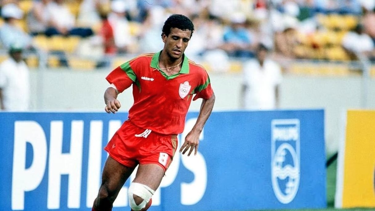 Aziz Bouderbala, ancien international marocain. 

