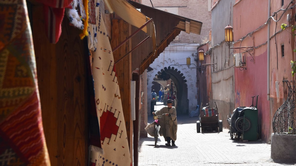 La médina de Marrakech.
