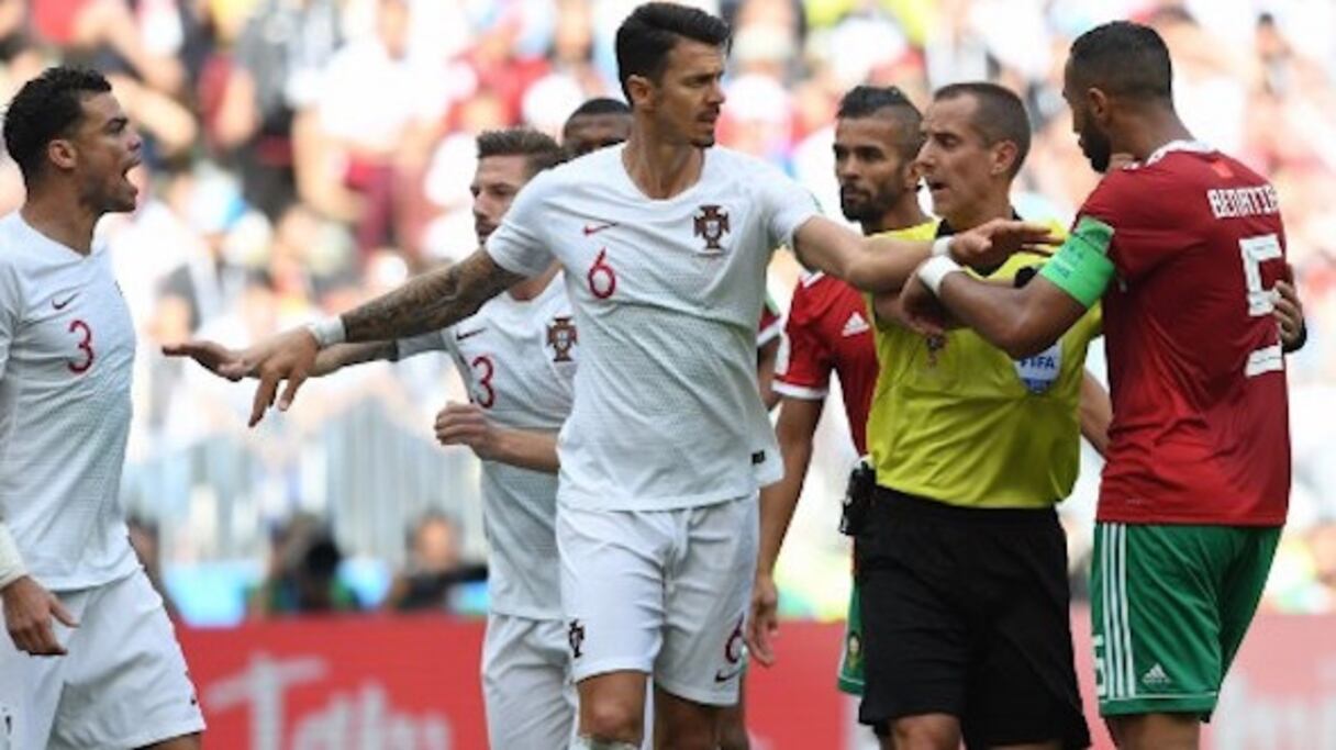 L'arbitre américain Mark Geiger, Portugal-Maroc
