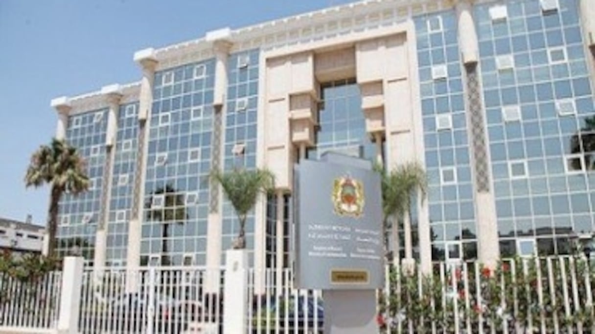 Le bâtiment du ministère marocain de la Communication.
