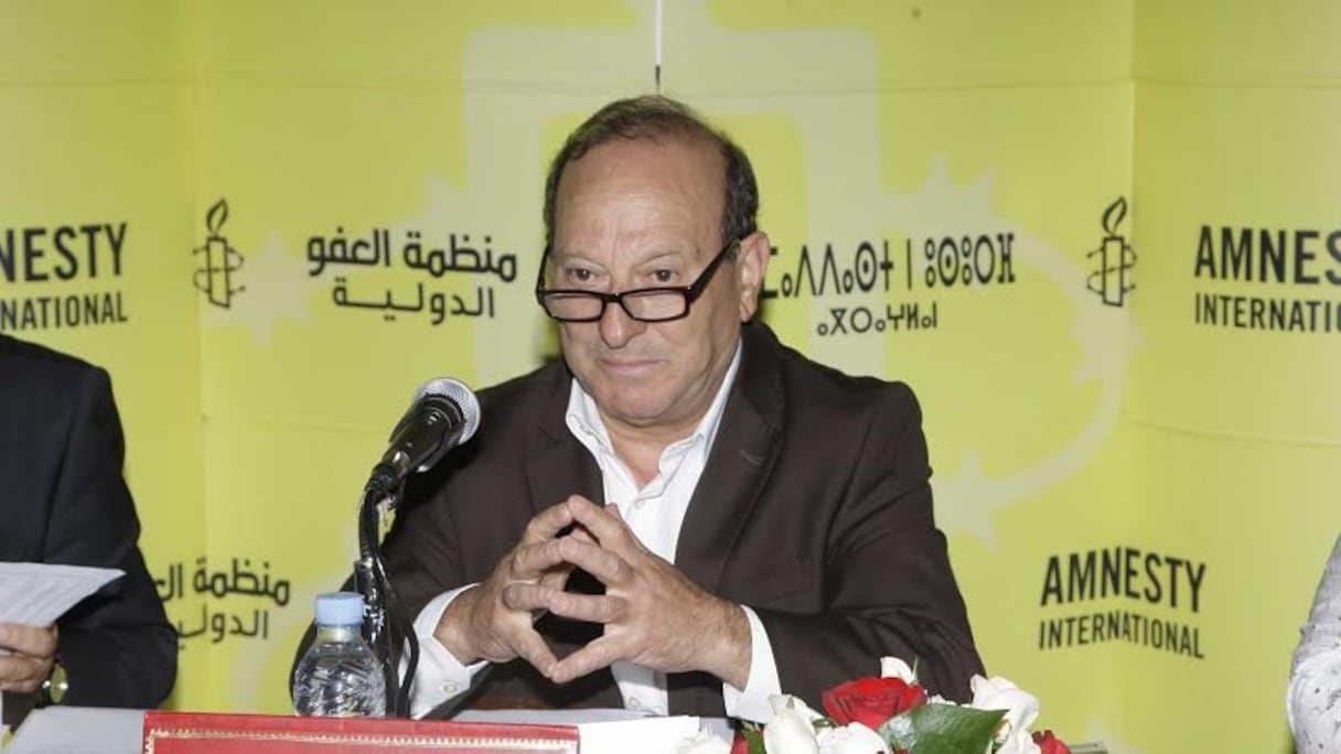 Mohamed Sektaoui, directeur général d'Amnesty Maroc.
