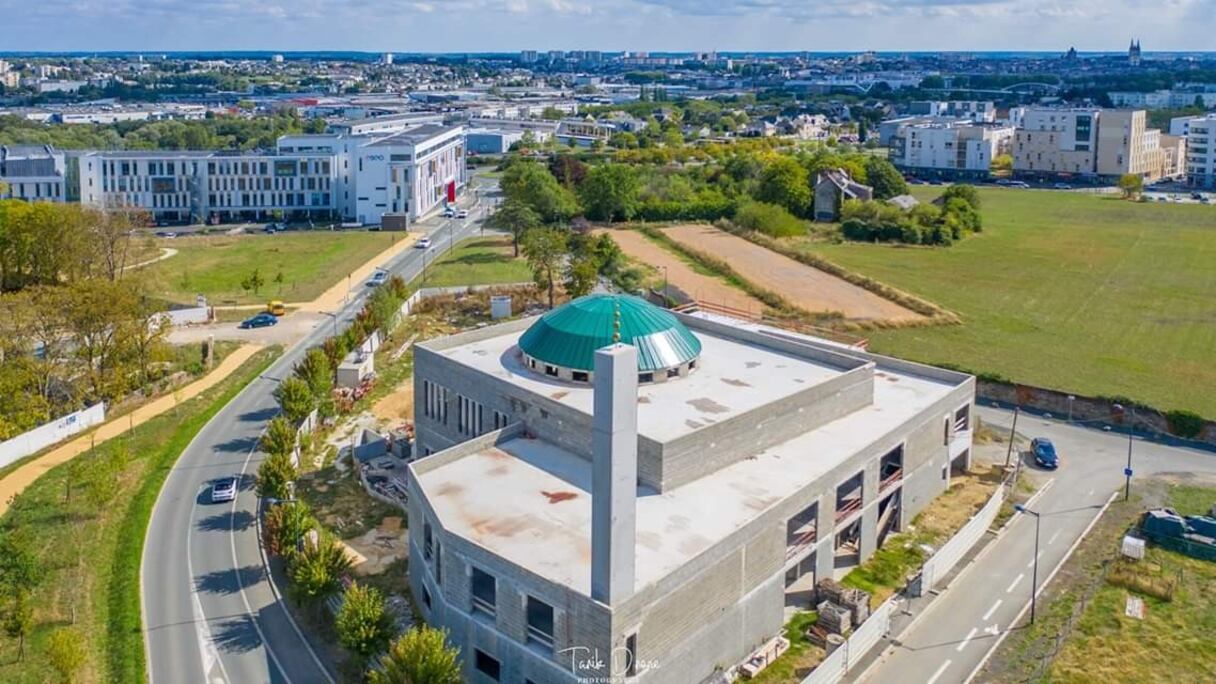 La mosquée d'Angers.
