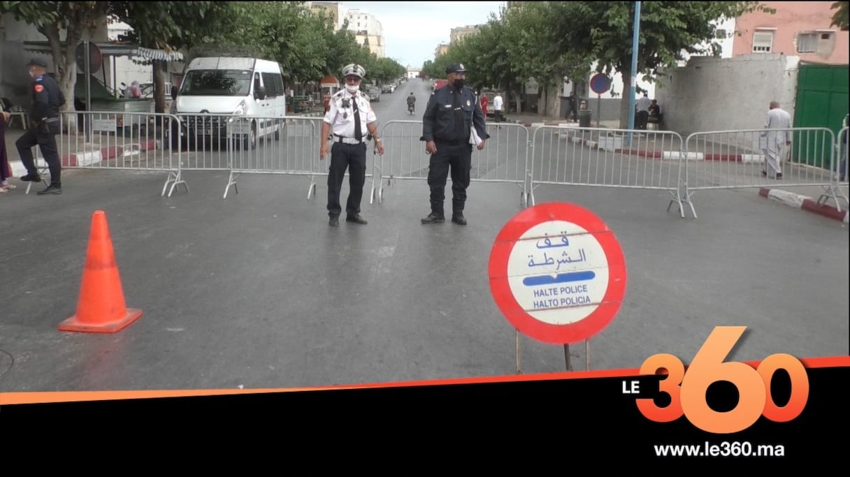 Les issues menant vers le district de Hay Mashroue, à Hay Mohammadi, sont fermées et gardées par les autorités.
