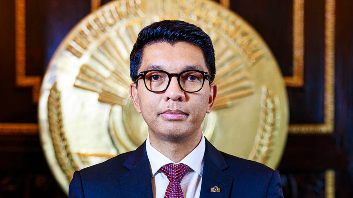 Andry Rajoelina, président de la République de Madagascar.
