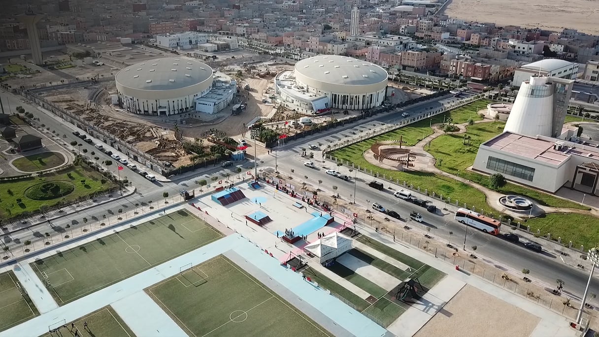 Le village des sports de Laâyoune.
