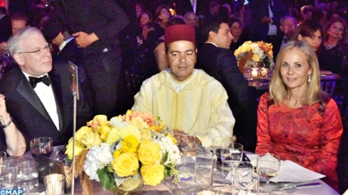 Le prince Moulay Rachid à New York.
