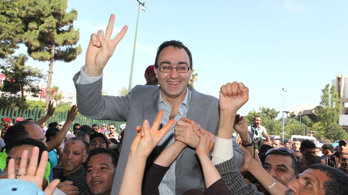 Accueil triomphant pour Karim Ghellab
