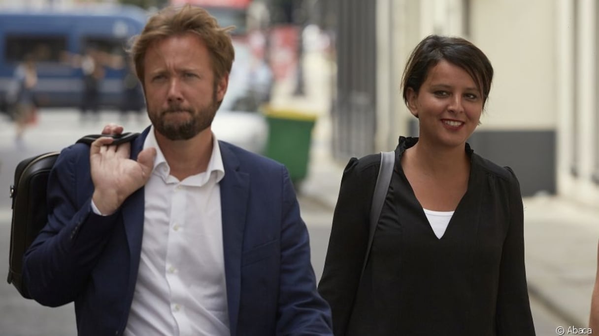 Najat Vallaud-Belkacem et son mari Boris Vallaud
