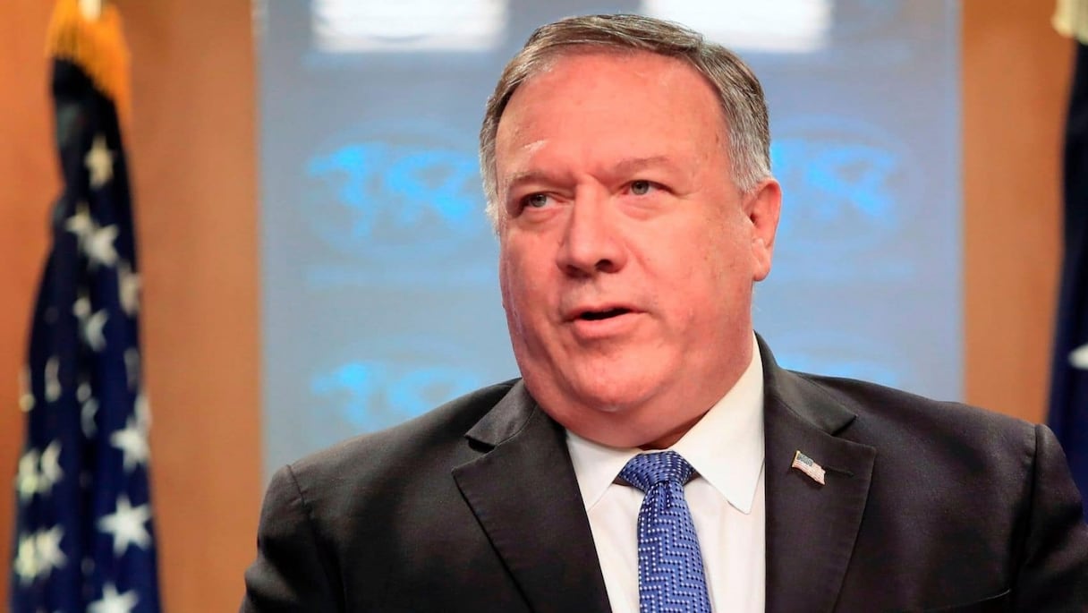 Le secrétaire d'État américain Mike Pompeo. 
