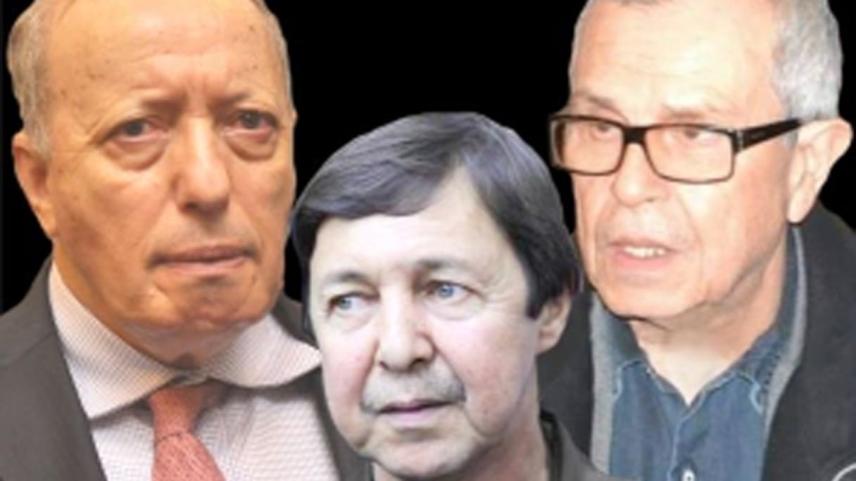 Les généraux Toufik et Tartag et Said Bouteflika.
