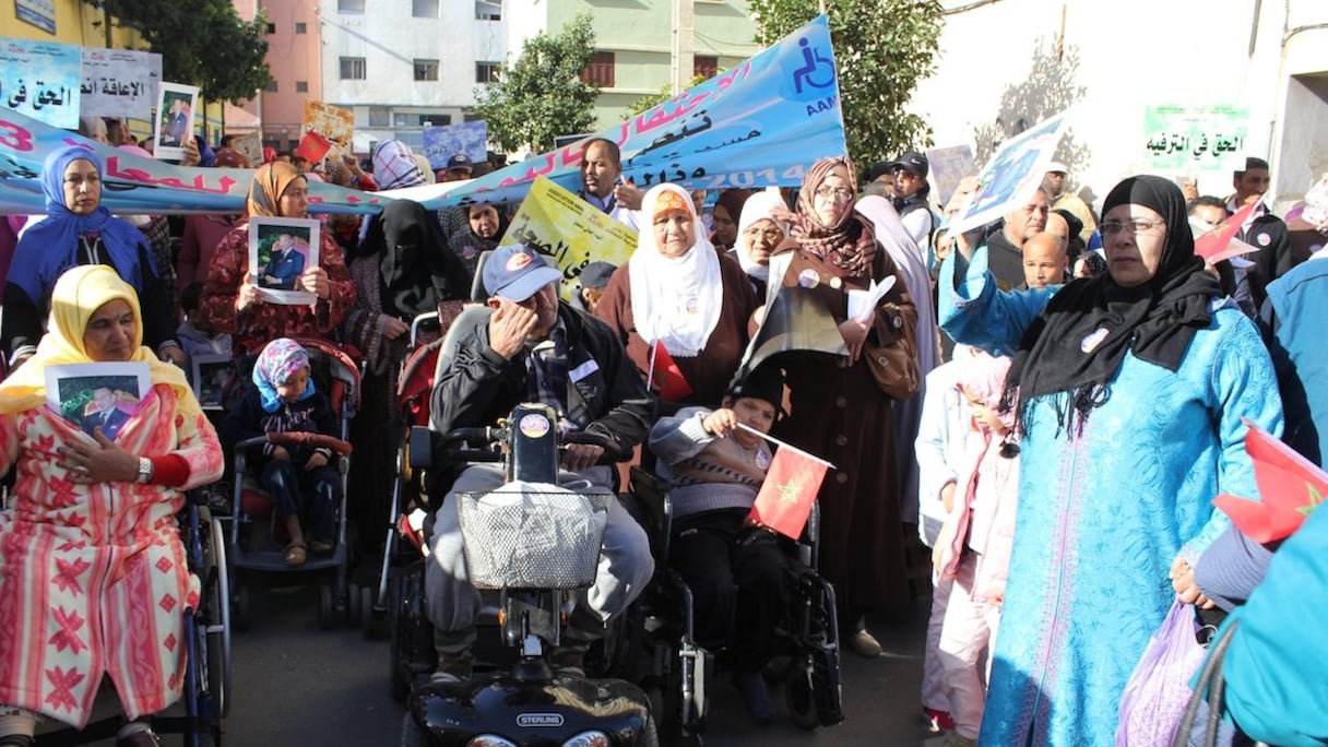 La marche a démarré dans le quartier de Hay Mohammadi à Casablanca.
