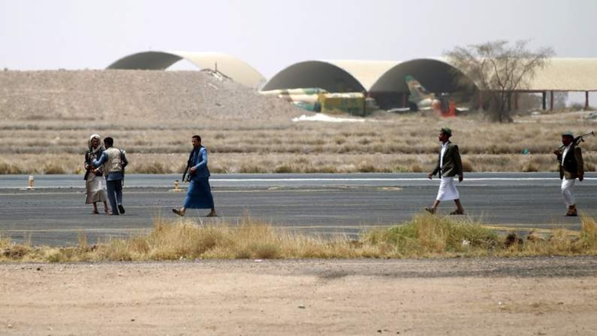 L'aéroport était aux mains des rebelles depuis fin mars.
