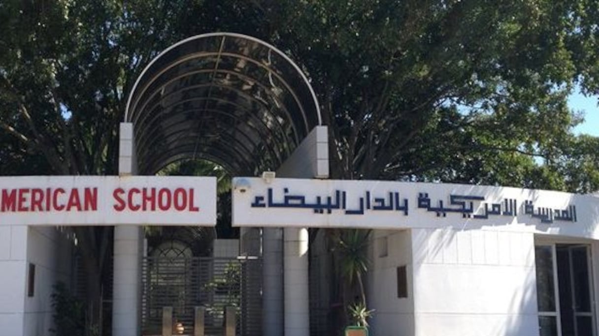 Ecole américaine à Casablanca.