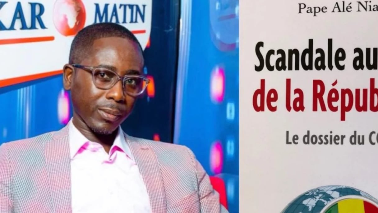 Pape Alé Niang, journaliste d'investigation sénégalais. 
