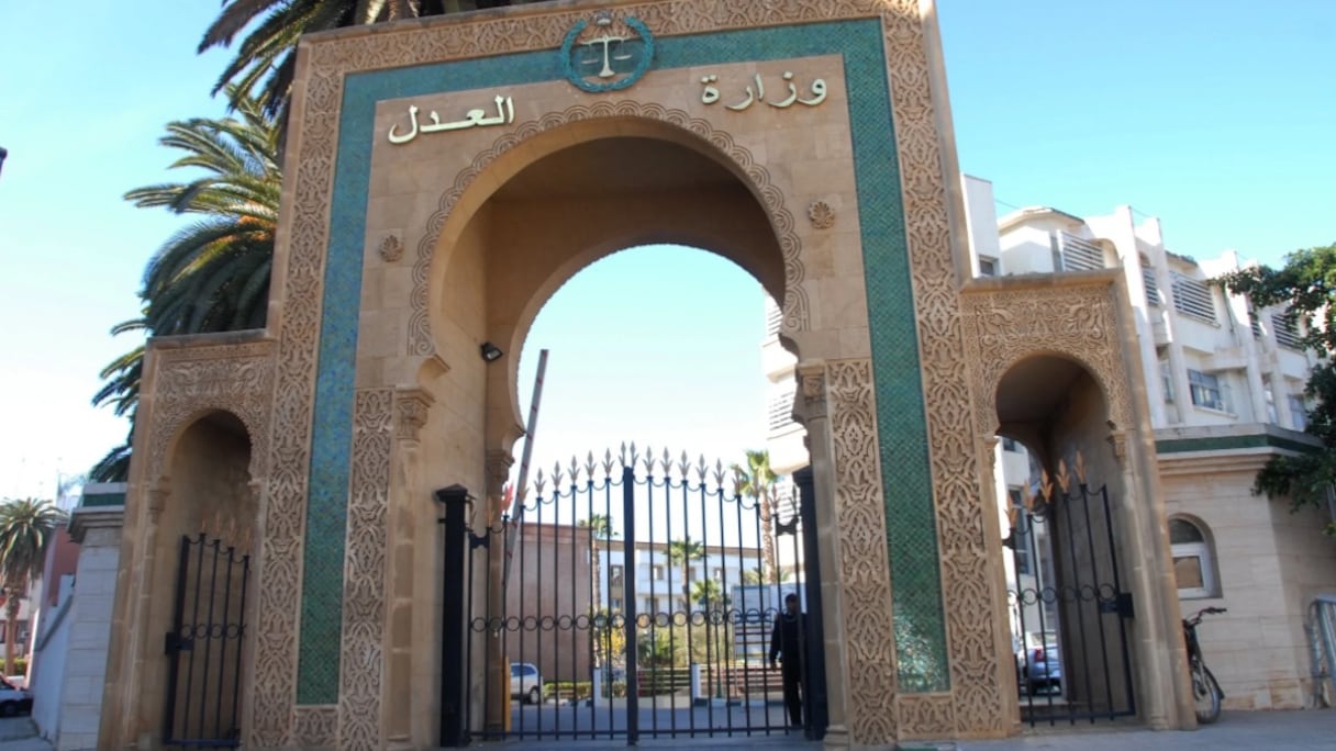 Le ministère de la Justice à Rabat.
