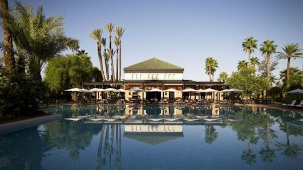 Hôtel La Mamounia, à Marrakech.
