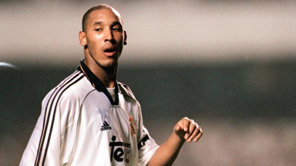 Nicolas Anelka, ancien joueur du Real Madrid (1999-2000).
