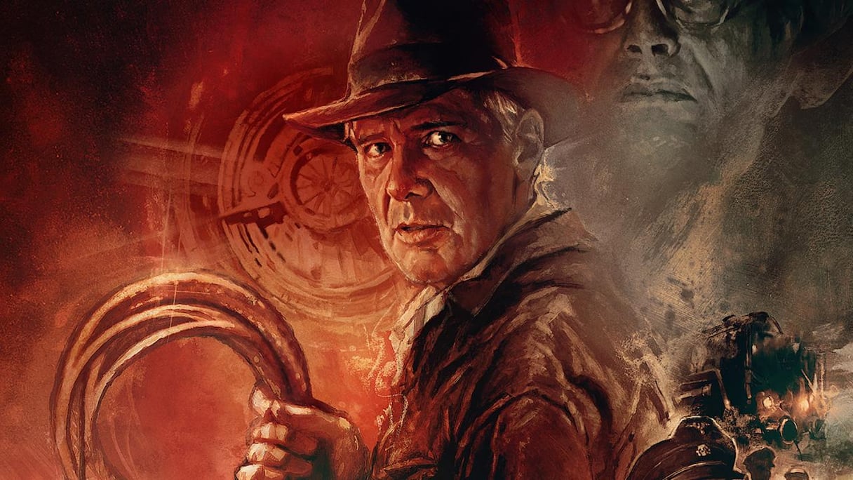 L'affiche du film Indiana Jones.