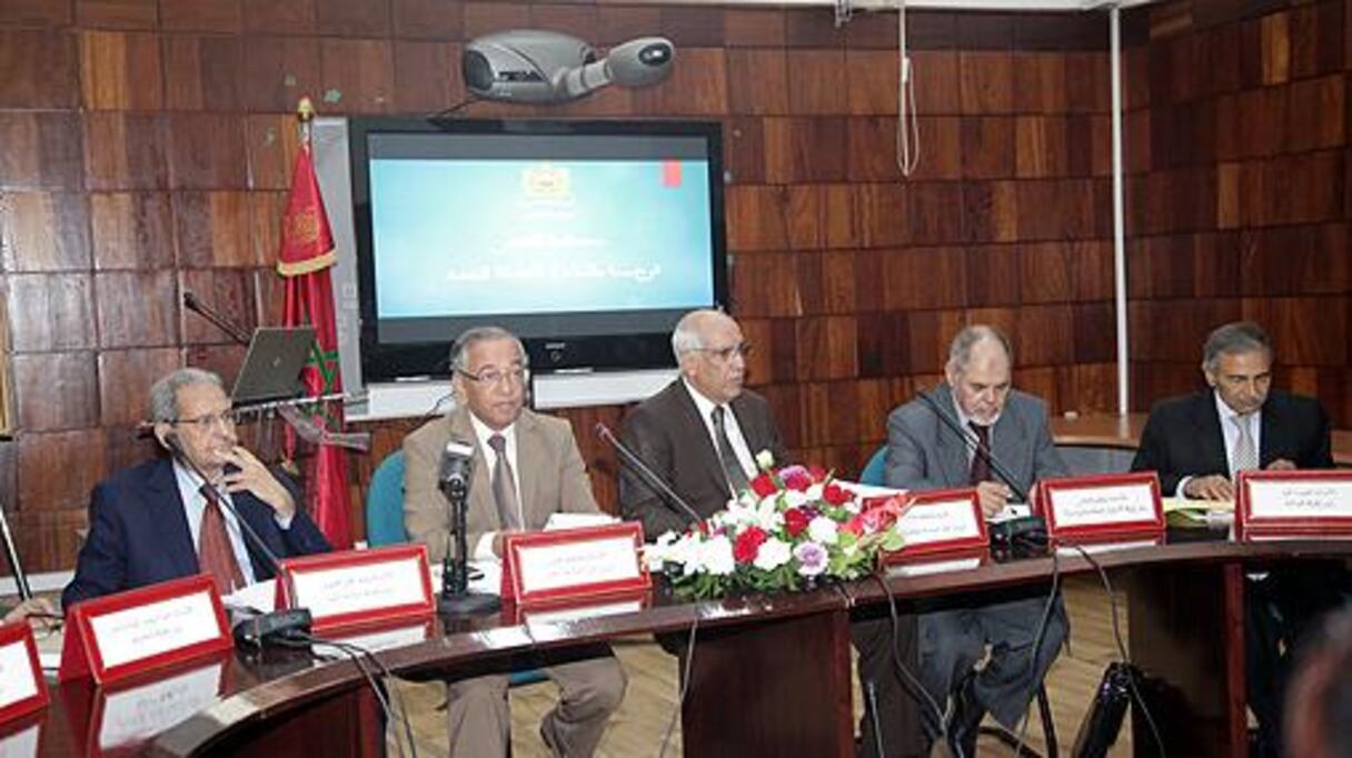 Cérémonie d'installation des magistrats à la Cour de cassation, à Rabat.
