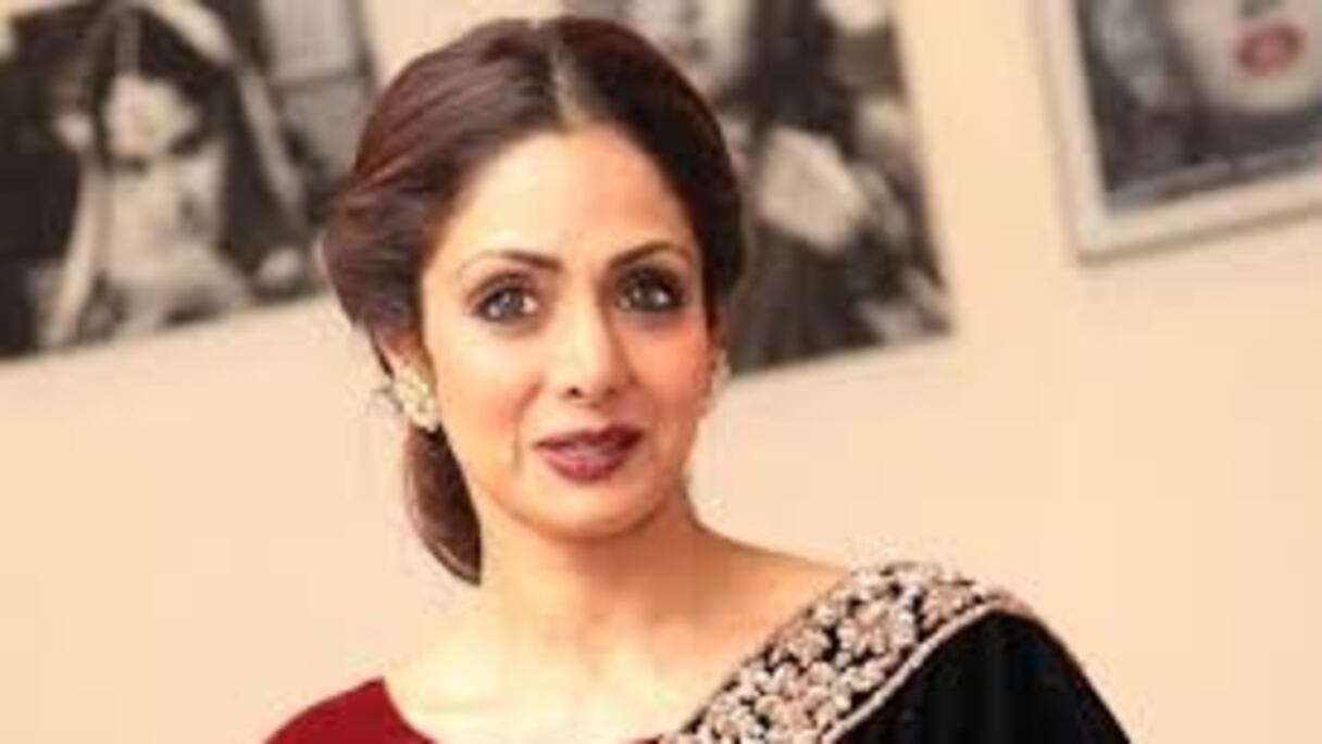 L'actrice indienne Sridevi Kapoor. 
