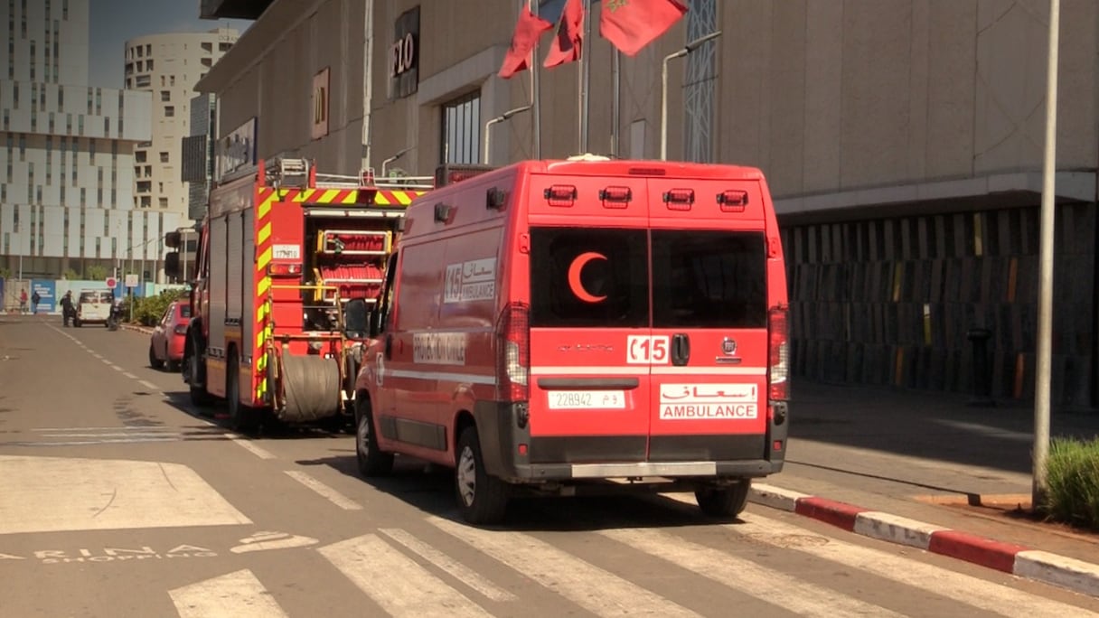 Un exercice de simulation d'une situation d'urgence, avec l'évacuation des clients du Marina Mall de Casablanca a eu lieu le 15 mars 2022. 
