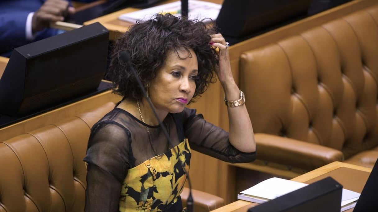 Lindiwe Sisulu, chef de la diplomatie sud-africaine.
