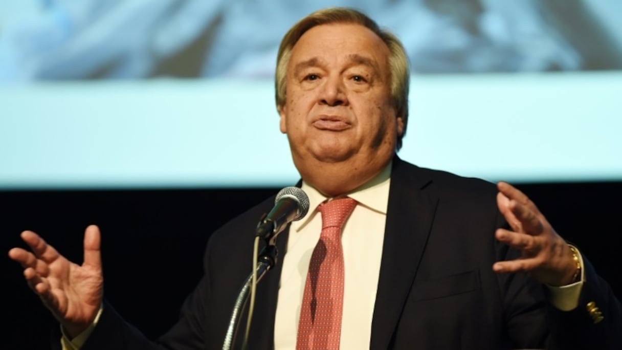 Antonio Guterres, secrétaire général de l'ONU.
